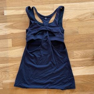 Lululemon sports bra with attached tank size 2